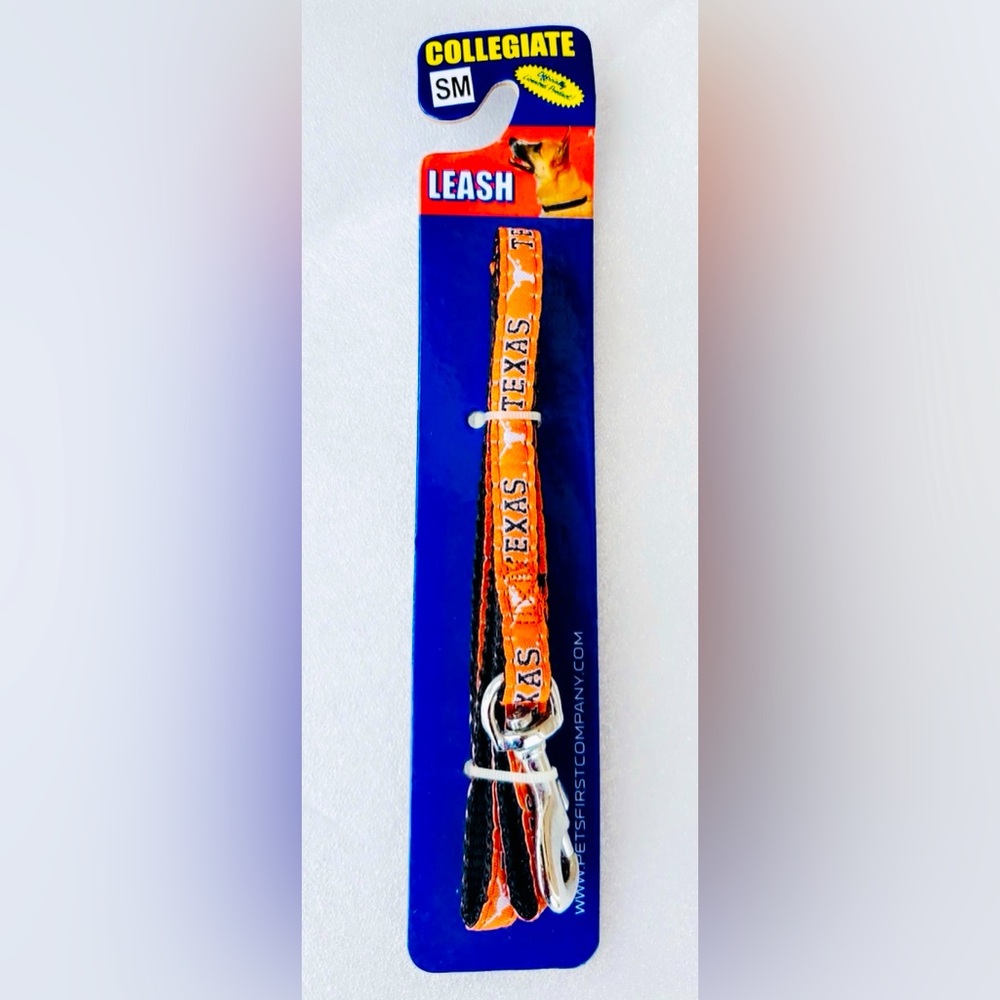 Collegiate Texas Orange Dog Leash | Size: Small | NWT